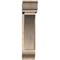 Ekena Millwork Thorton Traditional Smooth Bracket w/ Offset Brace, Douglas Fir, 7 1/2"W x 32"D x 32"H BKT0806X32X32THR01SDF - alternate 3